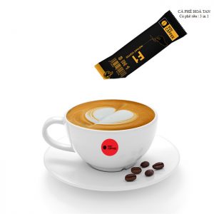 ngọt ngot béo béo với cà phê hoà tan 3 trong 1